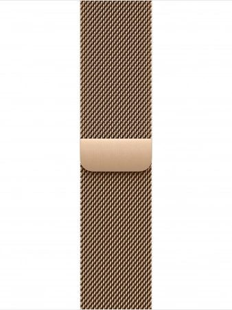 умные часы apple watch s10 46 mm gold titanium case with gold milanese loop s/m
