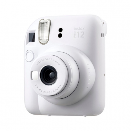 фотоаппарат моментальной печати fujifilm instax mini 12 clay white