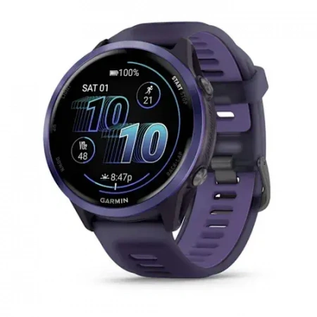 умные часы watch garmin forerunner 570 47mm indigo imperial purple/indigo band 010-02971-02