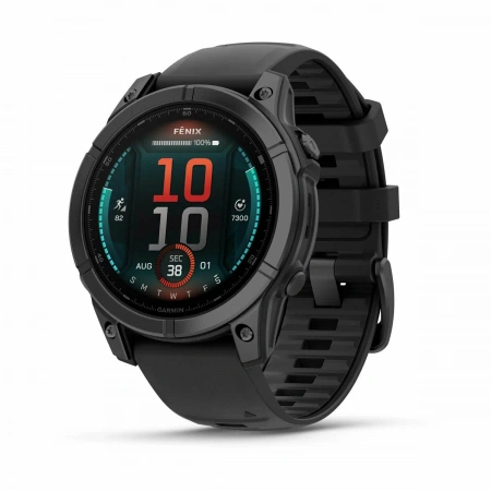 умные часы watch garmin fenix e 47 mm amoled slate gray 010-03025-01