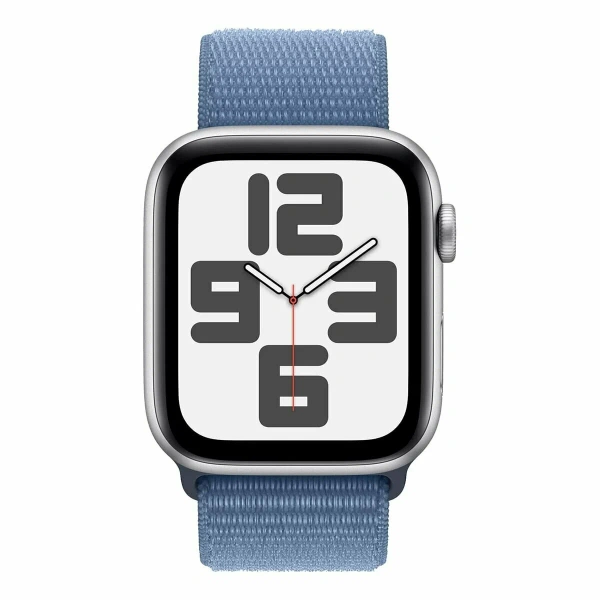 умные часы apple watch se (2023) 40 silver case winter blue sport loop (mre33) умные часы apple watch se (2023) 40 silver case winter blue sport loop (mre33)