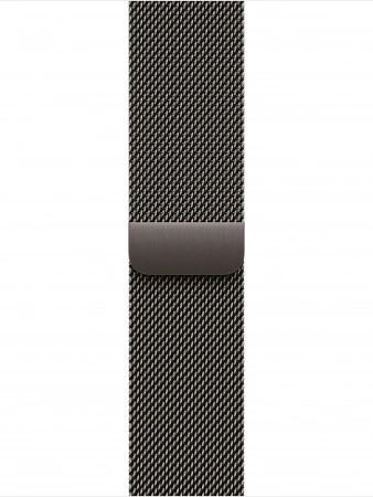 умные часы apple watch s10 42 mm slate titanium case with slate milanese loop