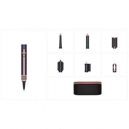 стайлер dyson hs08 airwrap id long barrel jasper plum