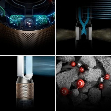 очиститель-увлажнитель dyson purifier humidify+cool (ph05) ph2 de-nox white/gold очиститель-увлажнитель dyson purifier humidify+cool (ph05) ph2 de-nox white/gold