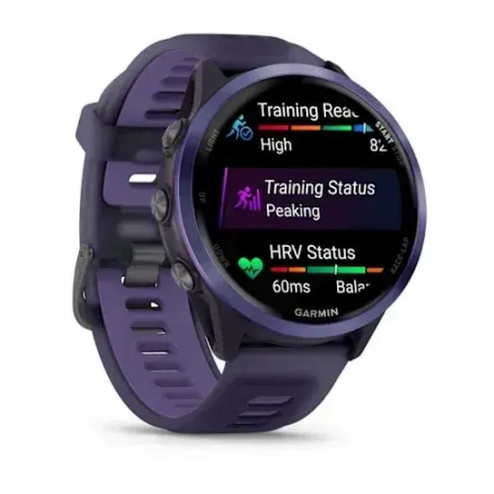 умные часы watch garmin forerunner 570 47mm indigo imperial purple/indigo band 010-02971-02