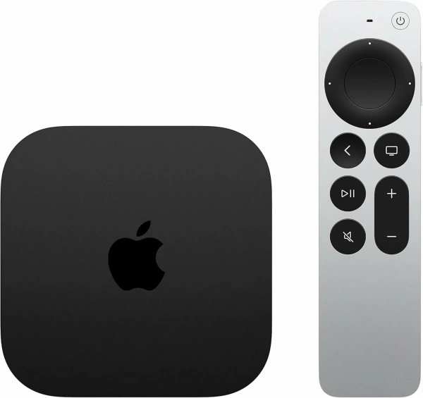 apple tv (2022)4k 64 гб, black (mn873)