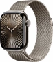 умные часы apple watch s10 46 mm natural titanium case with natural milanese loop m/l