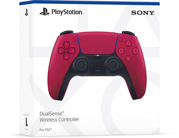 геймпад sony playstation 5 dualsense wireless controller cosmic red