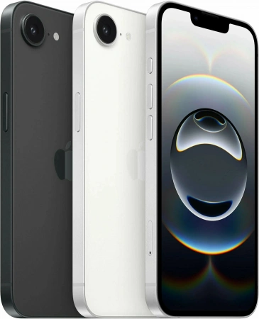 смартфон apple iphone 16e 128 гб black (esim)