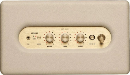 портативная акустика marshall acton 3 cream портативная акустика marshall acton 3 cream