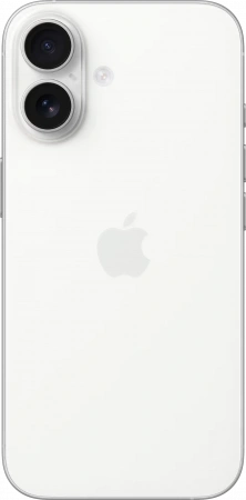 смартфон apple iphone 16 256 гб, white (nano-sim + esim)