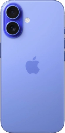 смартфон apple iphone 16 128 гб, ultramarine (nano-sim + esim)