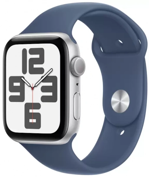 умные часы apple watch se (2023) 40 silver case blue sport band s/m (mre13) умные часы apple watch se (2023) 40 silver case blue sport band s/m (mre13)