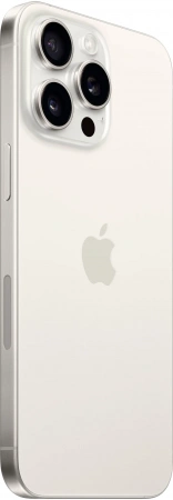 смартфон apple iphone 15 pro max 256 гб, white titanium (nano-sim + nano-sim)