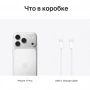 смартфон apple iphone 17 pro, 256 гб, "cеребристый" | silver (esim)