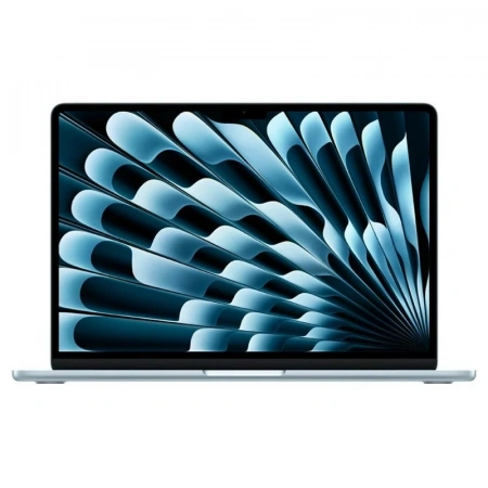ноутбук apple macbook air 13 (2025) m4 16/256 sky blue (mc6t4)