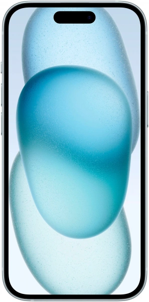 смартфон apple iphone 15 256 гб, blue (nano-sim + esim)