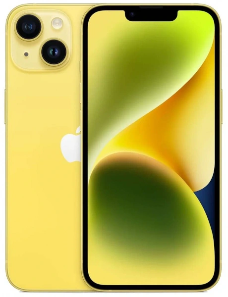 Смартфон iPhone 14 128 ГБ Yellow (nano-SIM + eSIM)