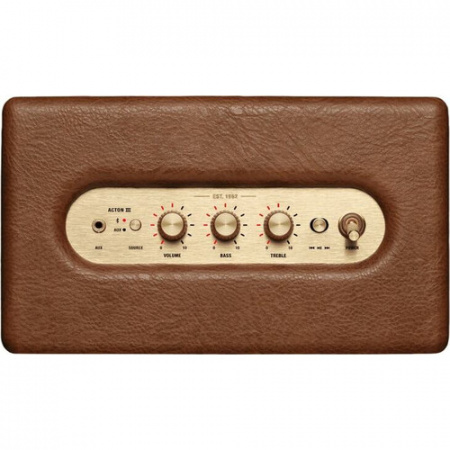 портативная акустика marshall acton 3 brown портативная акустика marshall acton 3 brown