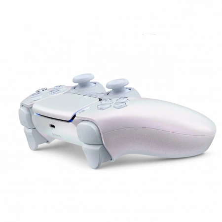 геймпад sony playstation 5 dualsense chrome pearl