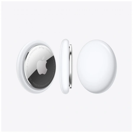 трекер apple airtag gen 2 (2026) белый/серебристый, 1 шт.