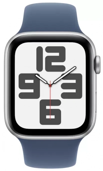 умные часы apple watch se (2023) 40 silver case blue sport band s/m (mre13) умные часы apple watch se (2023) 40 silver case blue sport band s/m (mre13)