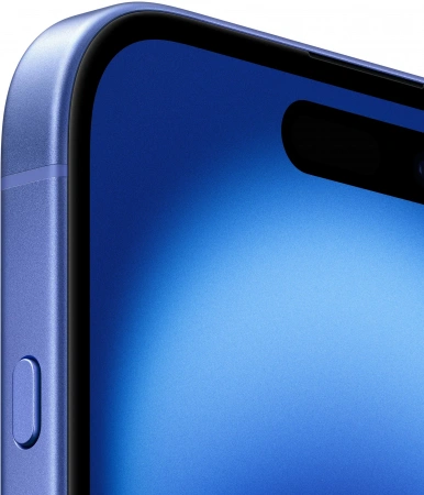 смартфон apple iphone 16 128 гб, ultramarine (nano-sim + esim)