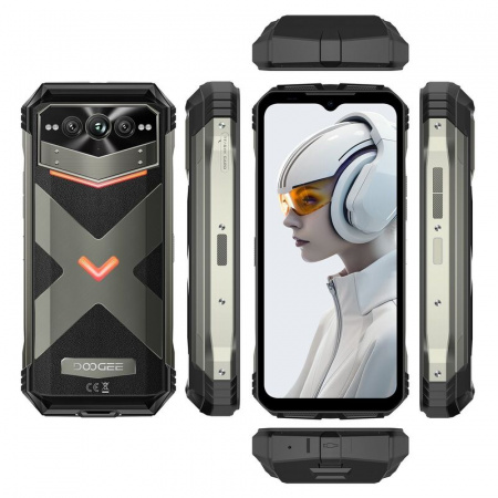 смартфон doogee v max plus 16/512 гб, pewter gray смартфон doogee v max plus 16/512 гб, pewter gray