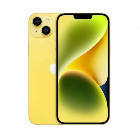 смартфон iphone 14 128 гб yellow (nano-sim + esim)