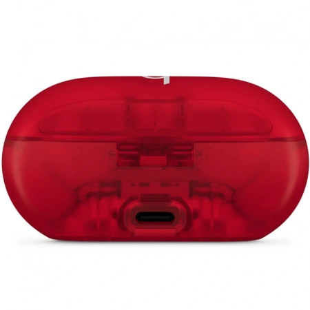 наушники beats solo true wireless buds transparent red