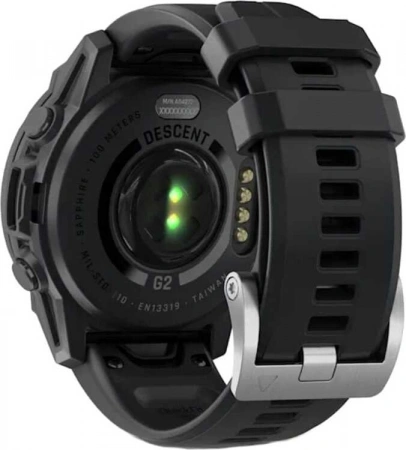 умные часы watch garmin descent g2, black with black band 010-02986-00