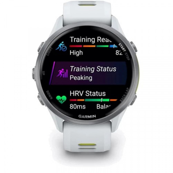 умные часы watch garmin forerunner 970 47mm titanium whitestone/yellow 010-02969-11 умные часы watch garmin forerunner 970 47mm titanium whitestone/yellow 010-02969-11