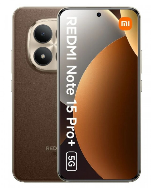 Смартфон Xiaomi Redmi Note 15 Pro Plus 8/256 ГБ Mocha Brown