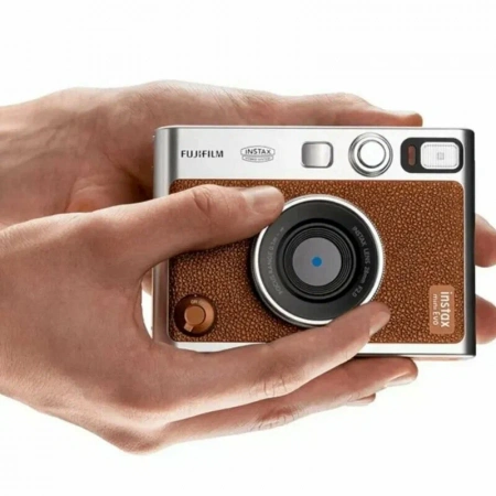фотоаппарат моментальной печати fujifilm instax mini evo usb brown