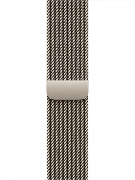 умные часы apple watch s10 46 mm natural titanium case with natural milanese loop m/l