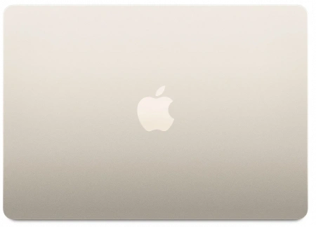 ноутбук apple macbook air 13 m2 16/256гб, starlight (mc7w4)