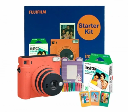 фотоаппарат моментальной печати fujifilm instax square sq1 orange (+ 10 sheets) фотоаппарат моментальной печати fujifilm instax square sq1 orange (+ 10 sheets)