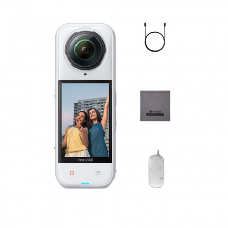 экшн-камера insta360 x5 satin white limited edition