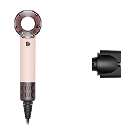 фен dyson travel hair dryer hd19, ceramic pink