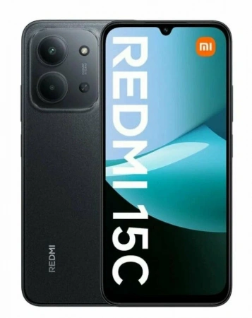 смартфон xiaomi redmi 15c 8/256 black