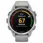 умные часы watch garmin descent mk3i 43 stainless steel with fog gray silicone