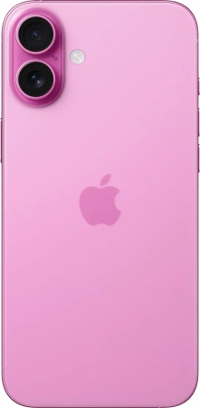 смартфон apple iphone 16 plus 128 гб, pink (esim)