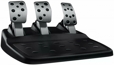 руль игровой logitech g driving force g29 для ps5, ps4, ps3 и пк, черный