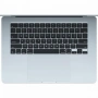 ноутбук apple macbook air 13 (2025) m4 16/256 sky blue (mc6t4)
