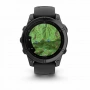 умные часы watch garmin fenix e 47 mm amoled slate gray 010-03025-01