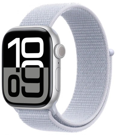 умные часы apple watch s10 42 mm silver blue cloud sport loop умные часы apple watch s10 42 mm silver blue cloud sport loop